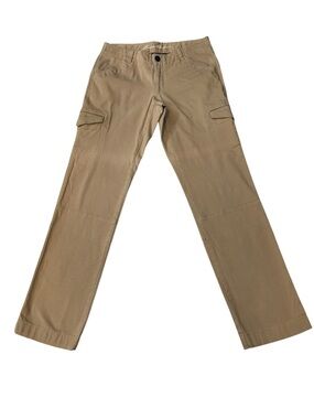 NWOT, Eddie Bauer Straight-Leg Cargo Pants, Tan, Khaki Chinos, Size 6